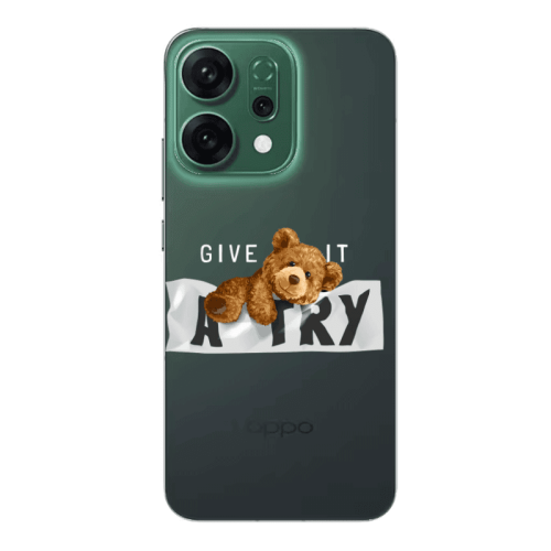 Oppo RENO 14 Give me Transparent Silicone TPU Θήκη